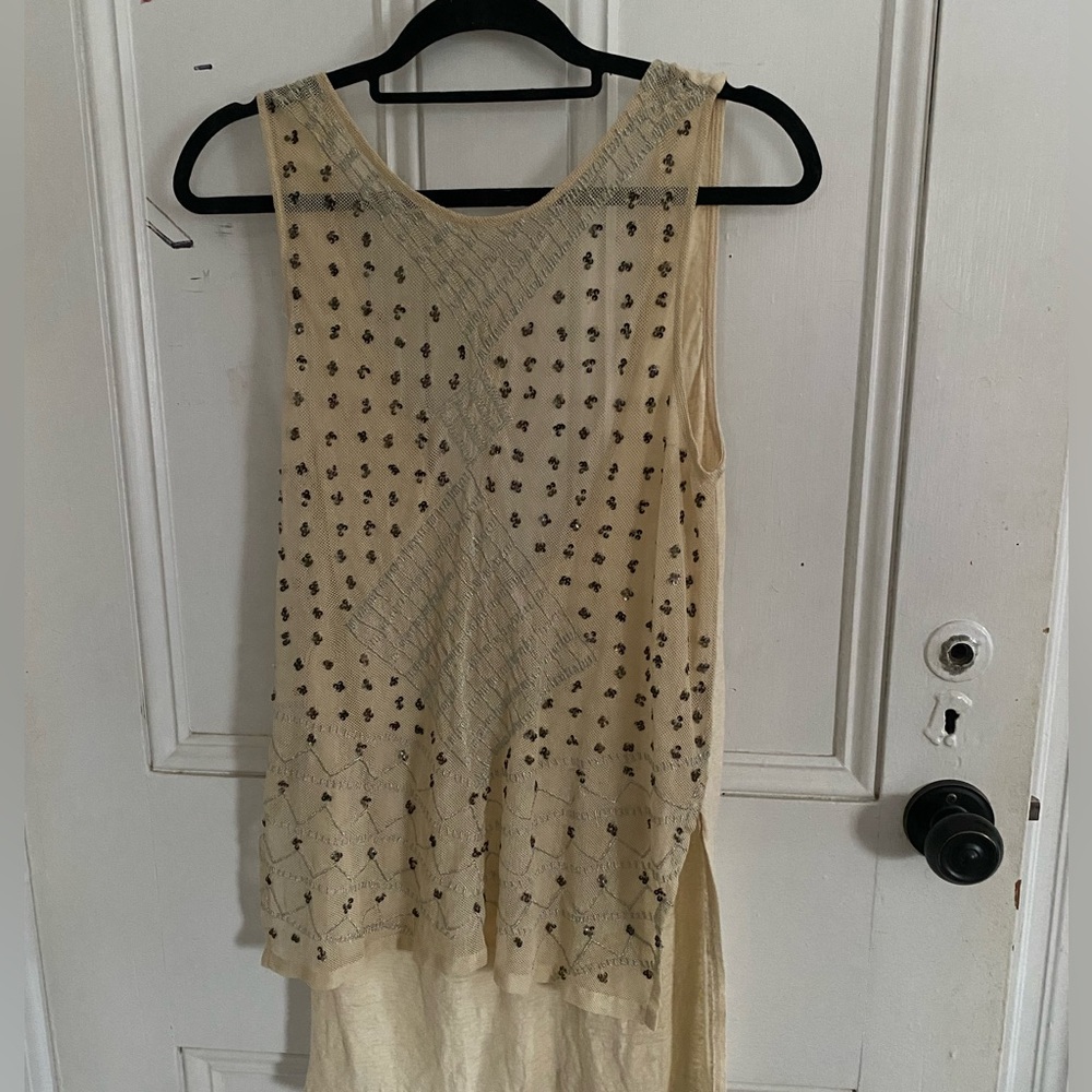 Free People Sheer tunic/tank